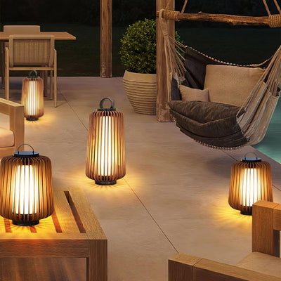 Slat Outdoor Table Light