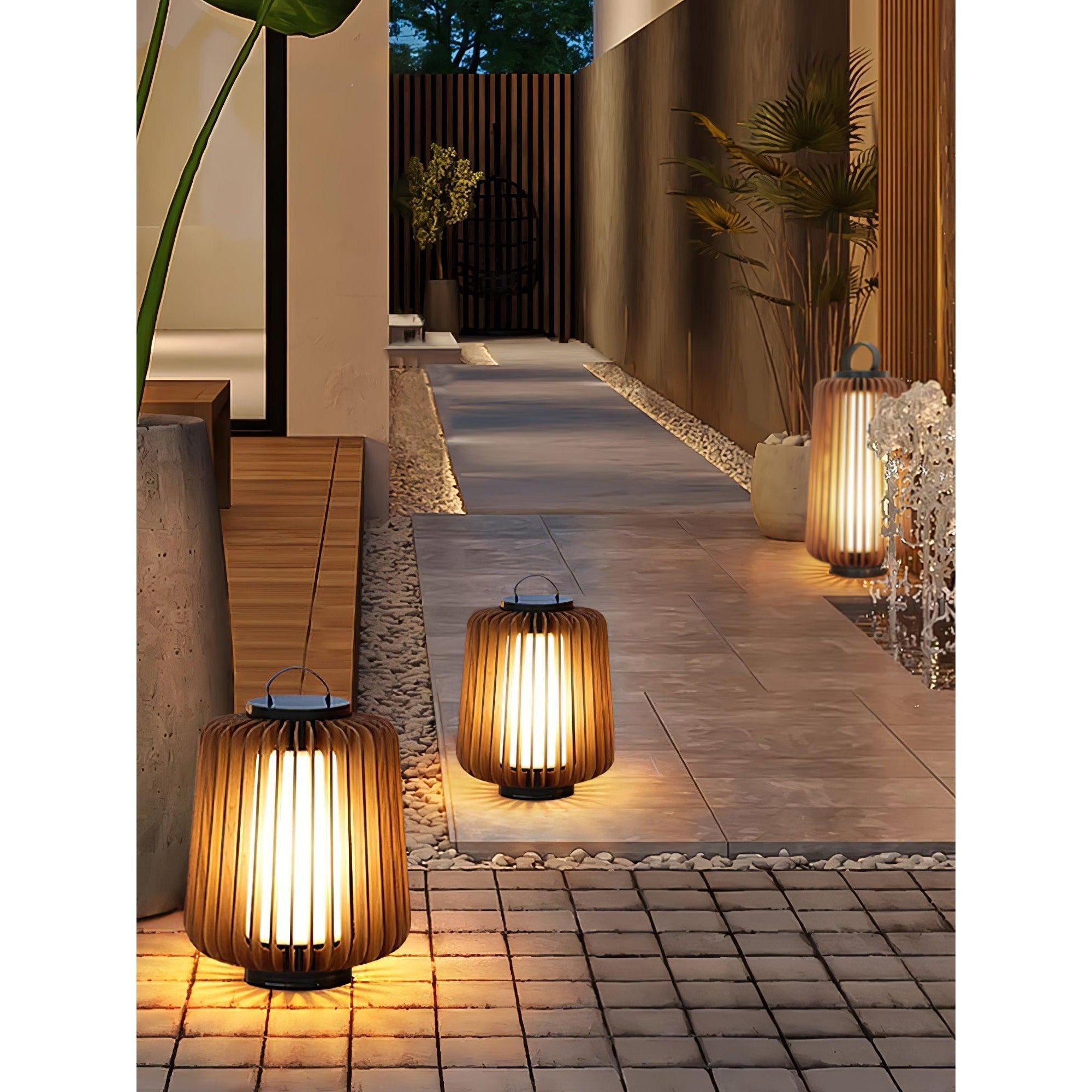Slat Outdoor Table Light
