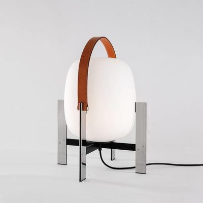 Harper Minimalist Glass Table Lamp