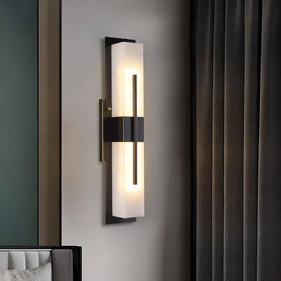 Vellmure Twin Alabaster Sconce