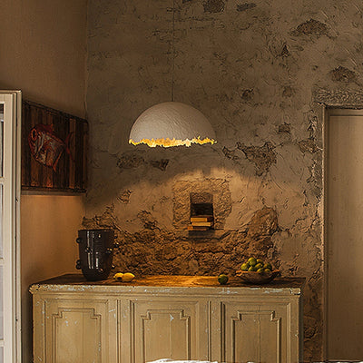 Viliriel Textured Fiberglass Pendant Light