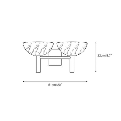 Avenenaria Alabaster Wall Lamp