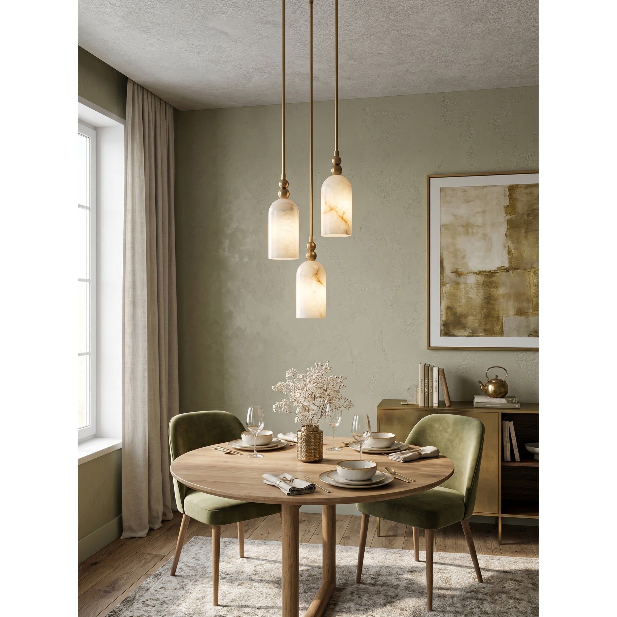Orinwell Alabaster Pendant Light