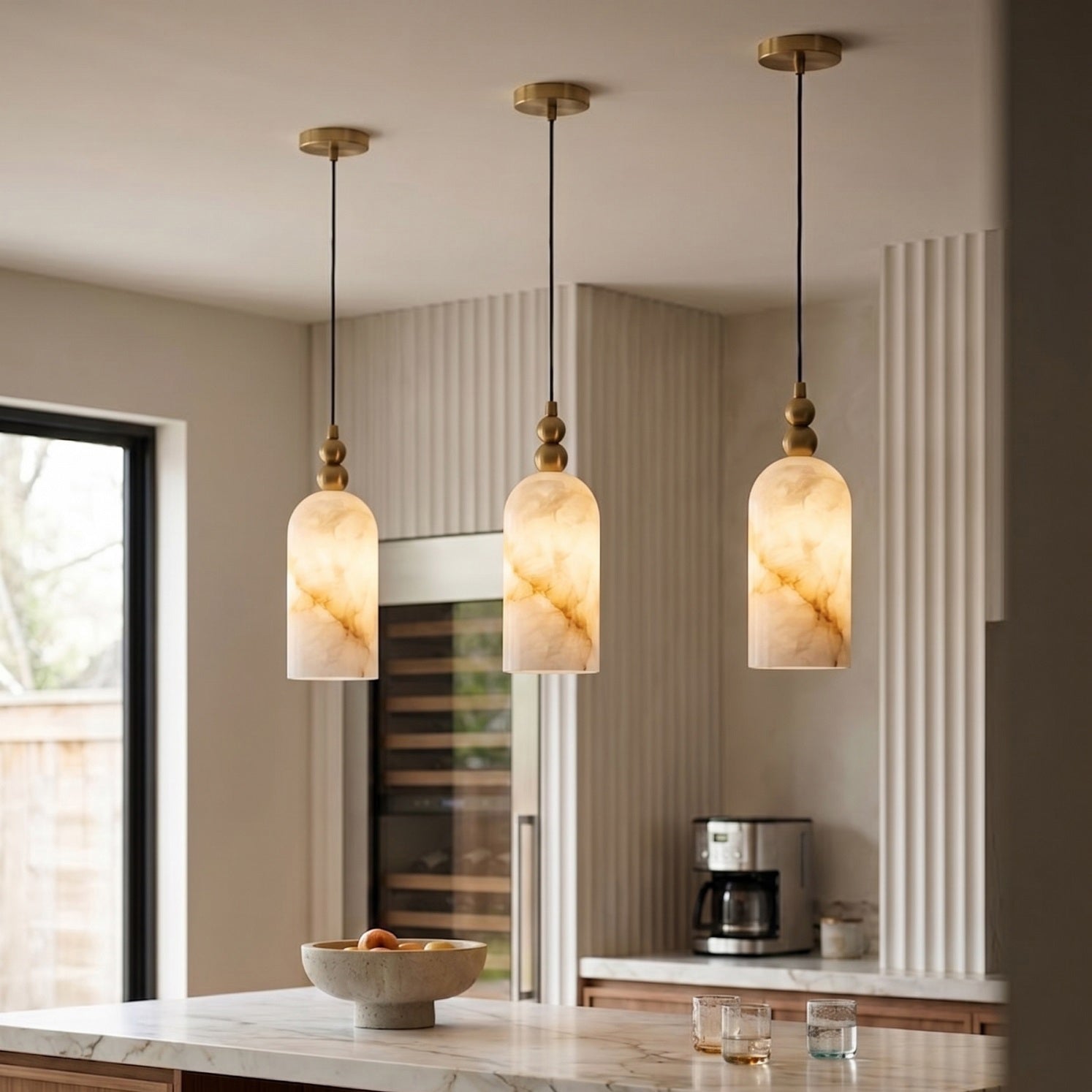 Orinwell Alabaster Pendant Light