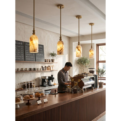 Orinwell Alabaster Pendant Light