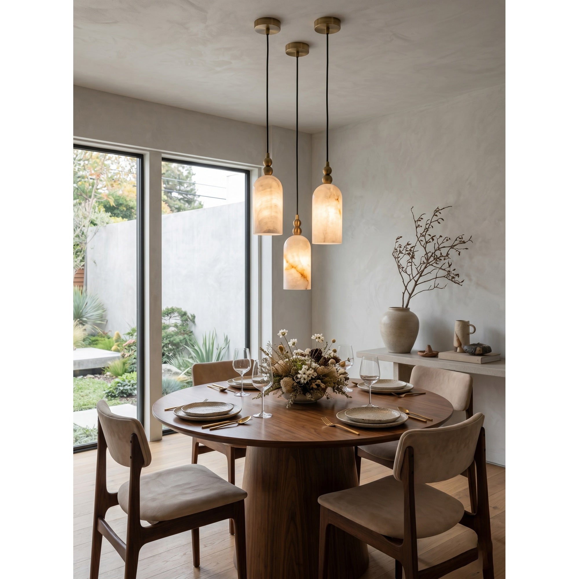 Orinwell Alabaster Pendant Light