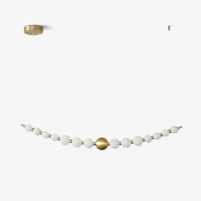 Auroira Contemporary Brass Pendant Lamp