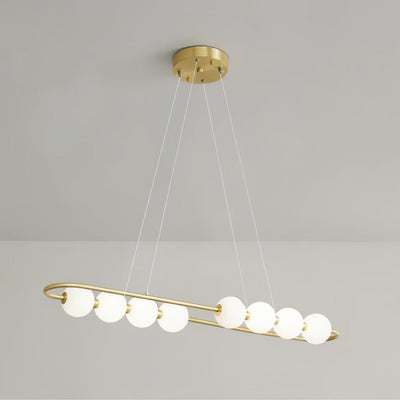 Auroira Contemporary Brass Pendant Lamp