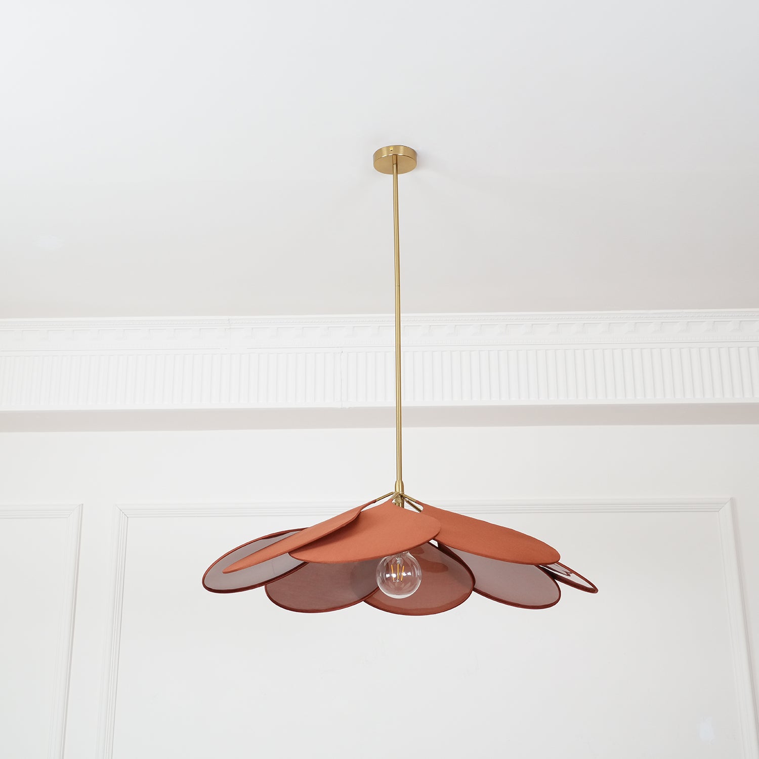 Dax Fabric Nature-inspired Pendant Lamp