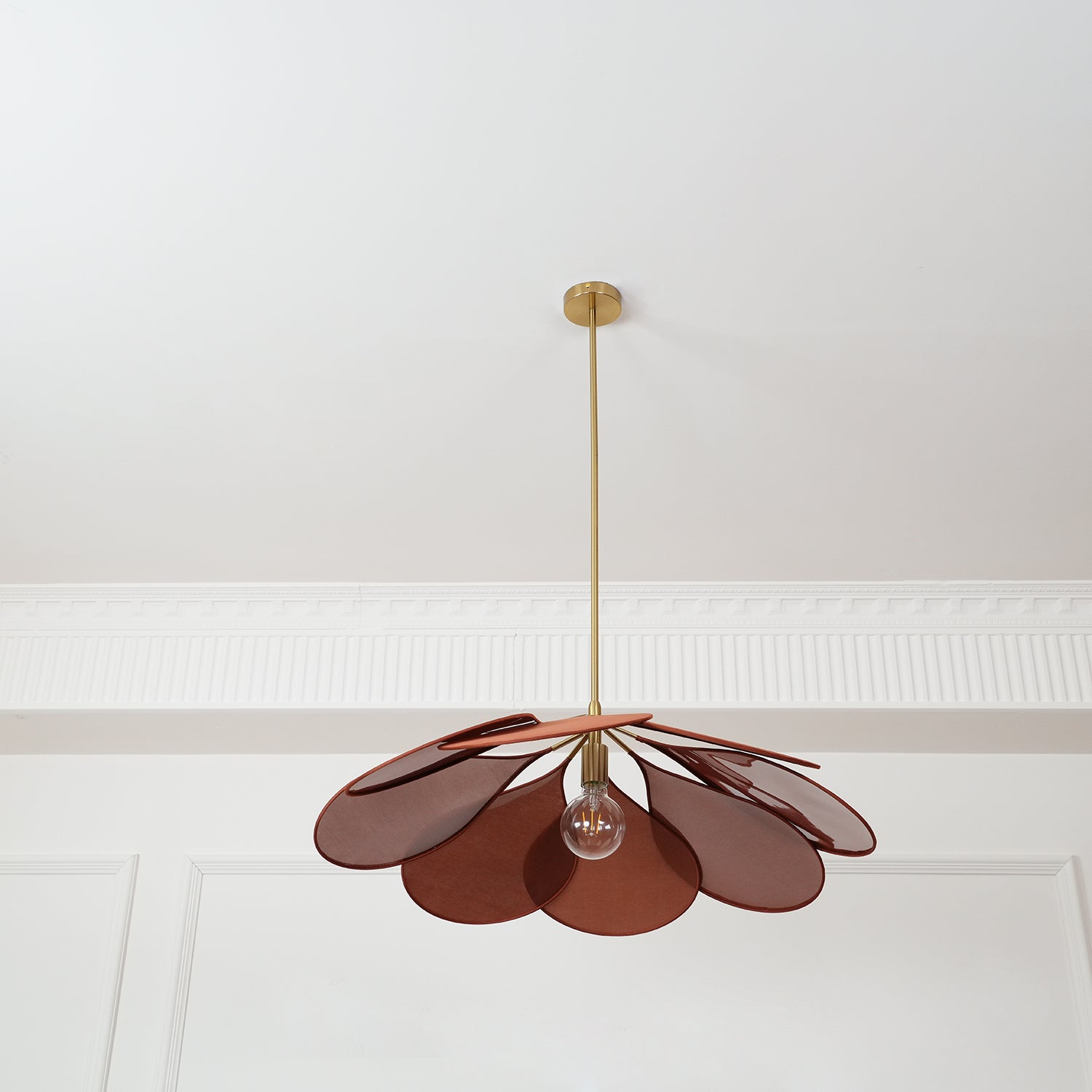 Dax Fabric Nature-inspired Pendant Lamp