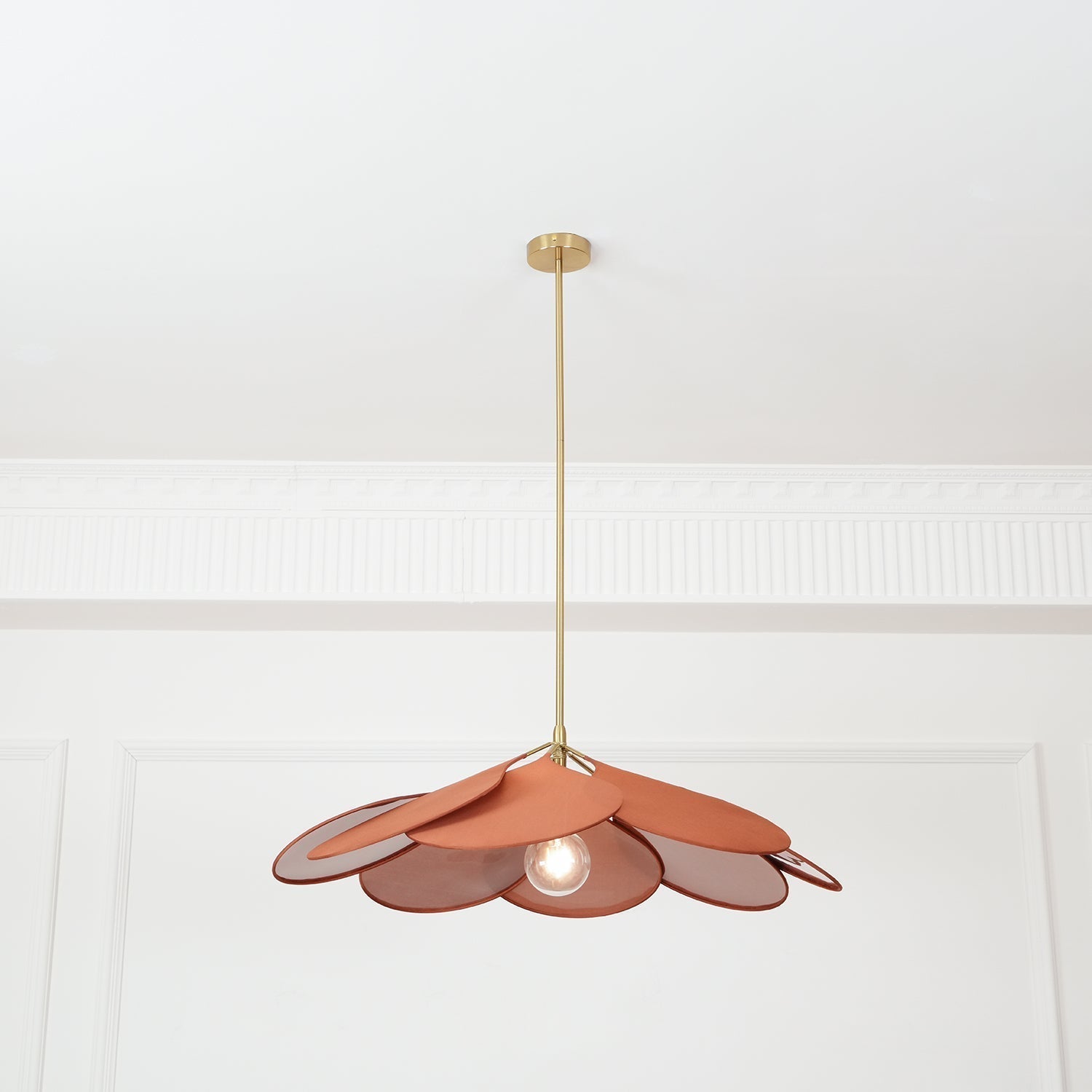 Dax Fabric Nature-inspired Pendant Lamp