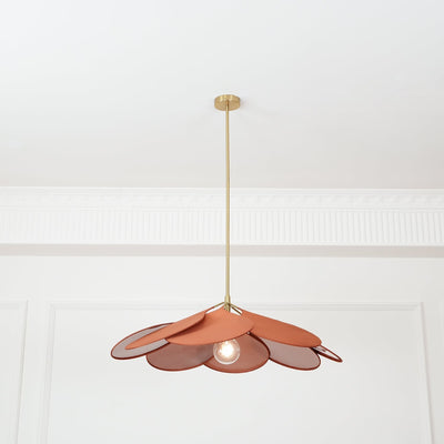 Dax Fabric Nature-inspired Pendant Lamp