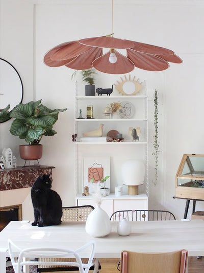 Dax Fabric Nature-inspired Pendant Lamp