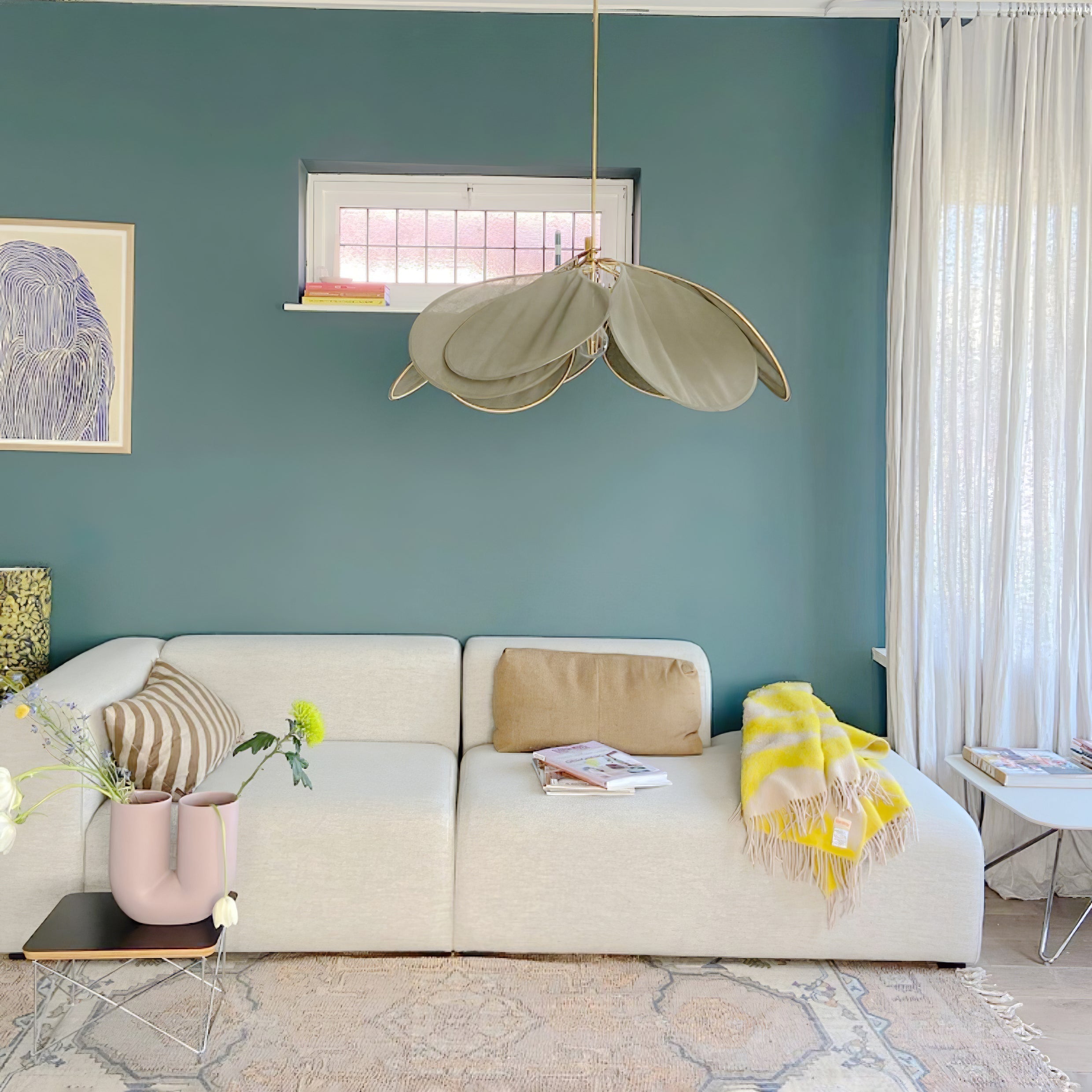 Dax Fabric Nature-inspired Pendant Lamp