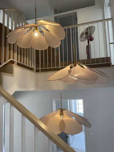 Dax Fabric Nature-inspired Pendant Lamp