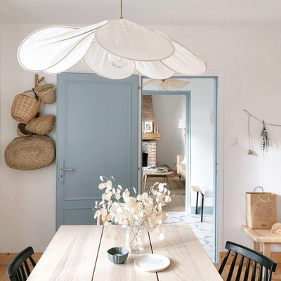 Dax Fabric Nature-inspired Pendant Lamp
