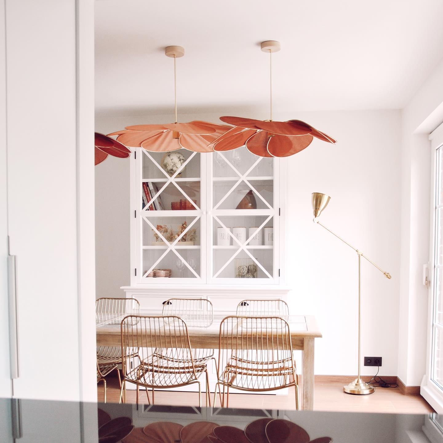 Dax Fabric Nature-inspired Pendant Lamp
