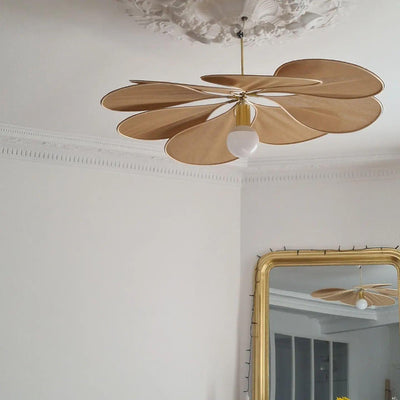 Dax Fabric Nature-inspired Pendant Lamp