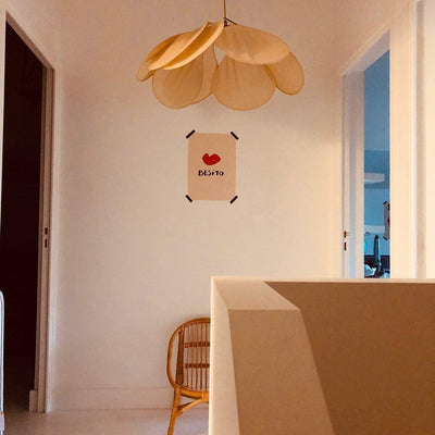 Dax Fabric Nature-inspired Pendant Lamp