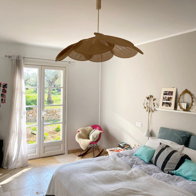 Dax Fabric Nature-inspired Pendant Lamp
