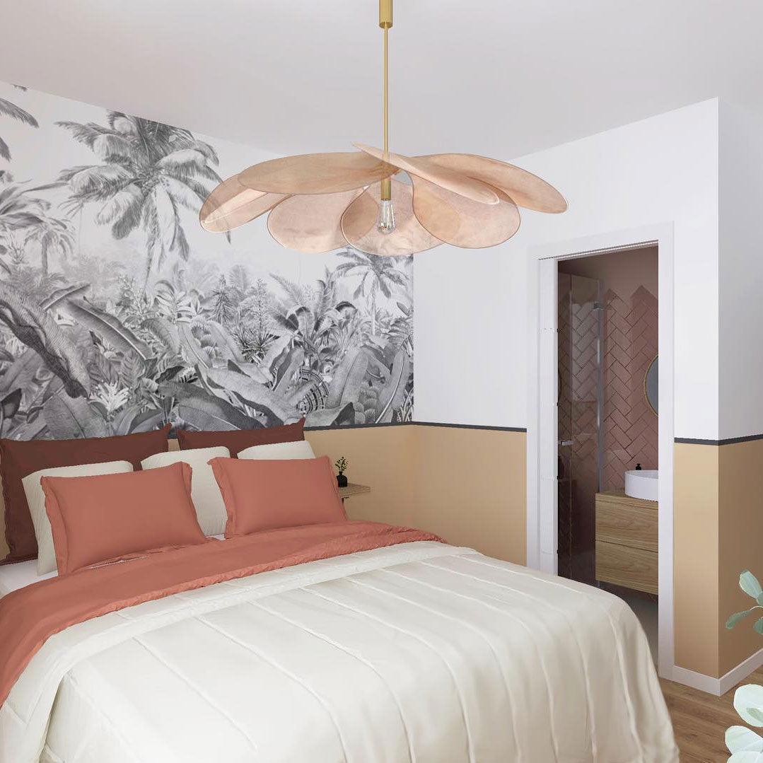 Dax Fabric Nature-inspired Pendant Lamp