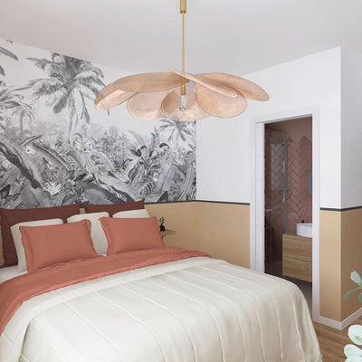 Dax Fabric Nature-inspired Pendant Lamp