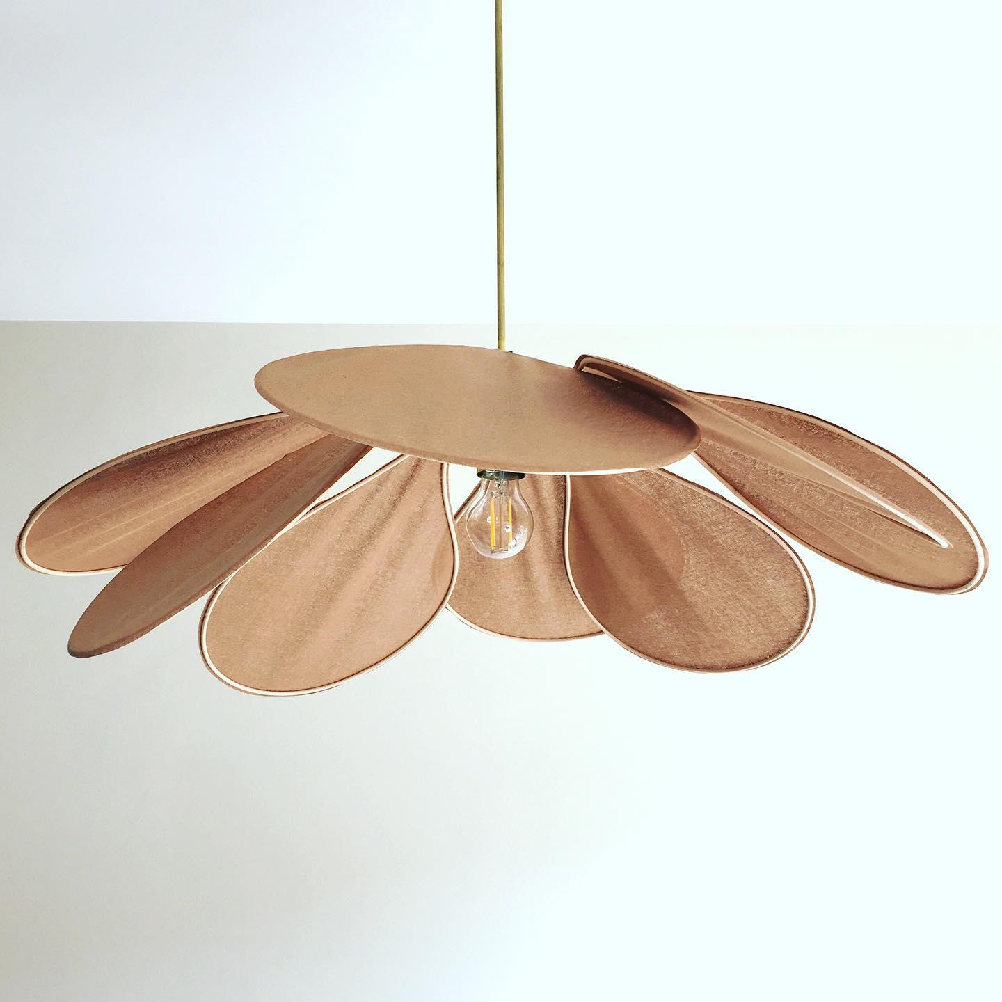 Dax Fabric Nature-inspired Pendant Lamp
