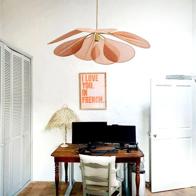 Dax Fabric Nature-inspired Pendant Lamp