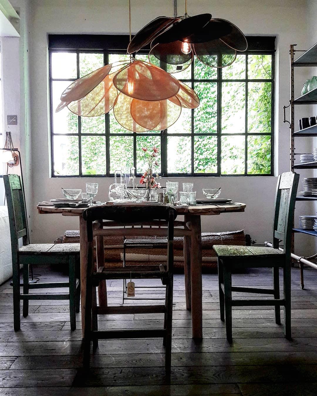 Dax Fabric Nature-inspired Pendant Lamp