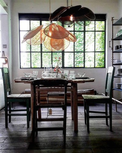 Dax Fabric Nature-inspired Pendant Lamp
