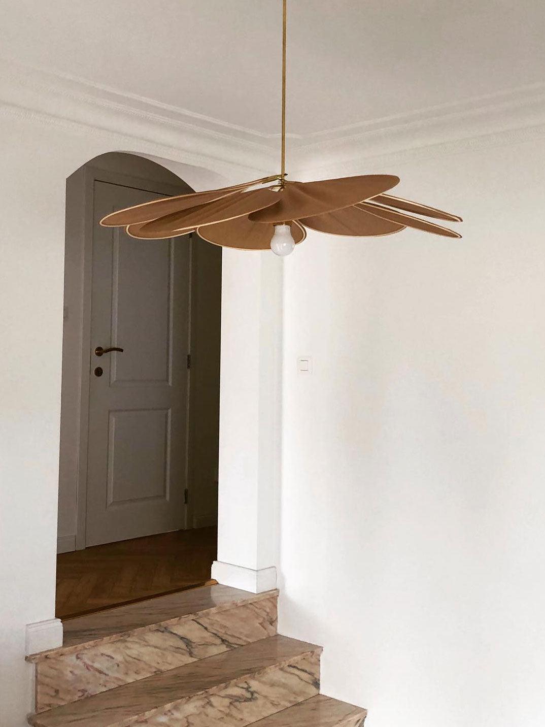 Dax Fabric Nature-inspired Pendant Lamp