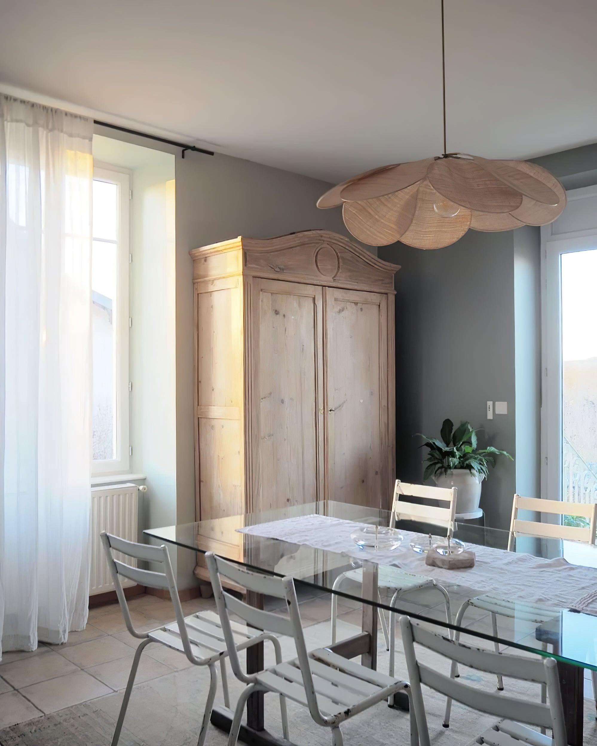 Dax Fabric Nature-inspired Pendant Lamp