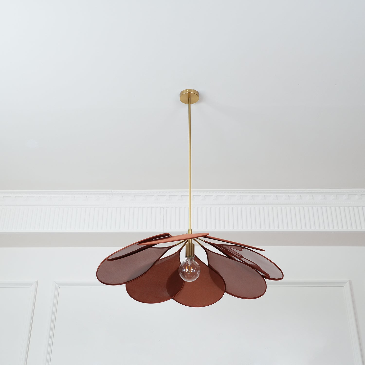 Dax Fabric Nature-inspired Pendant Lamp