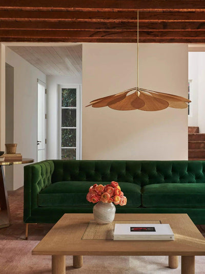 Dax Fabric Nature-inspired Pendant Lamp
