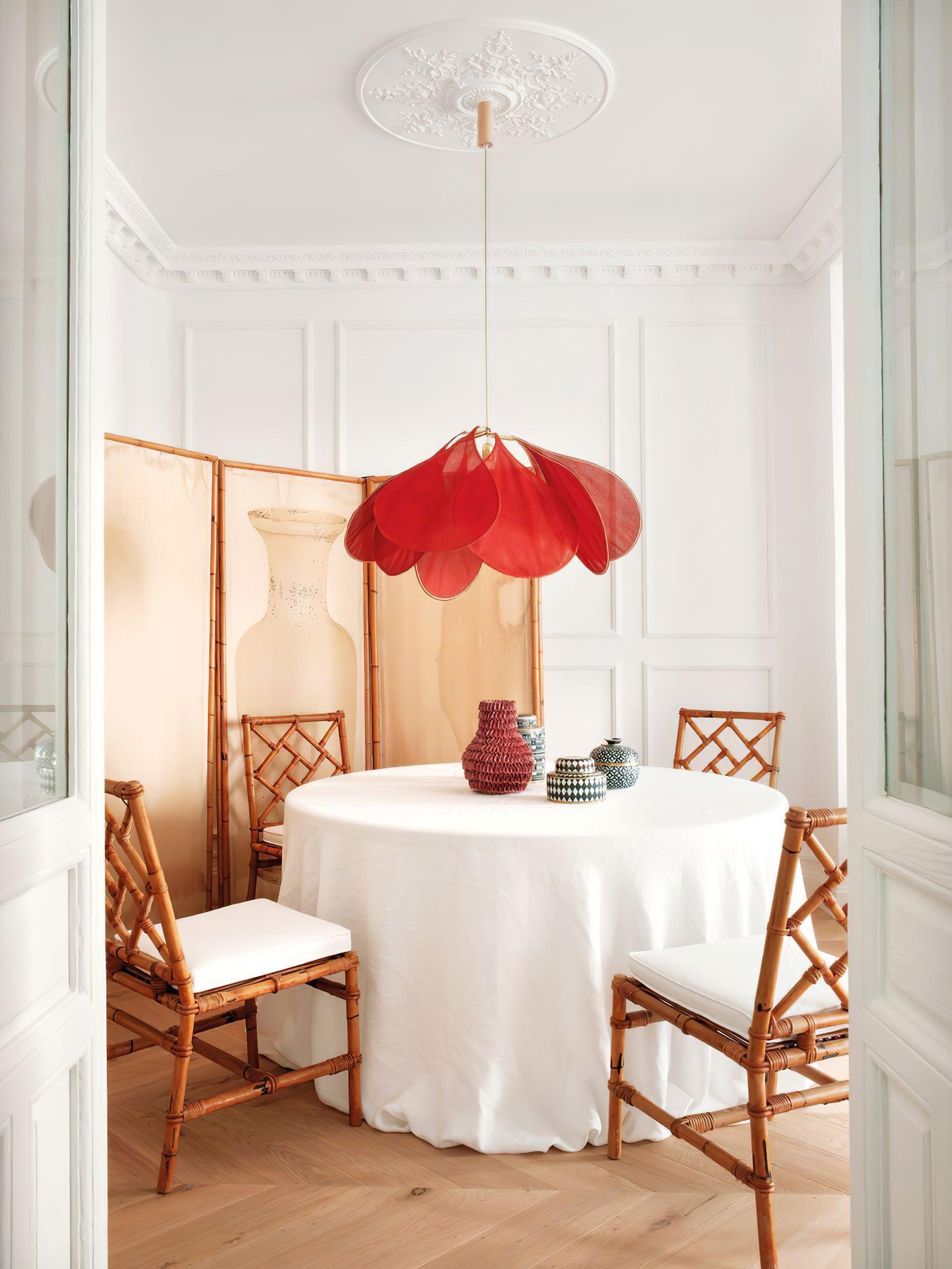 Dax Fabric Nature-inspired Pendant Lamp