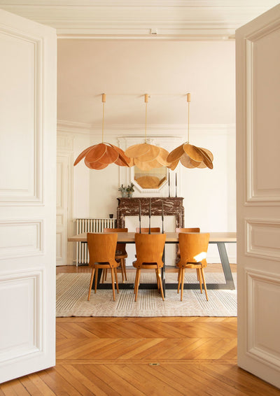 Dax Fabric Nature-inspired Pendant Lamp