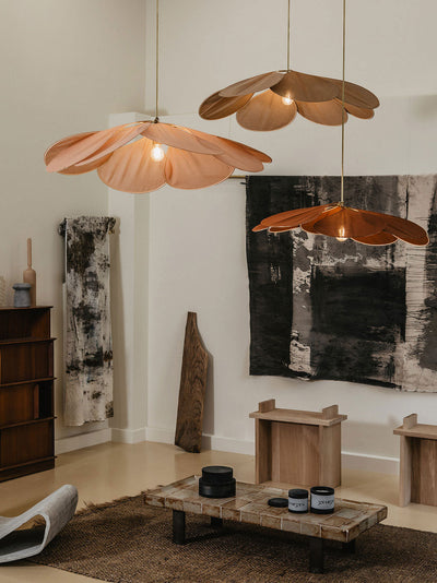 Dax Fabric Nature-inspired Pendant Lamp