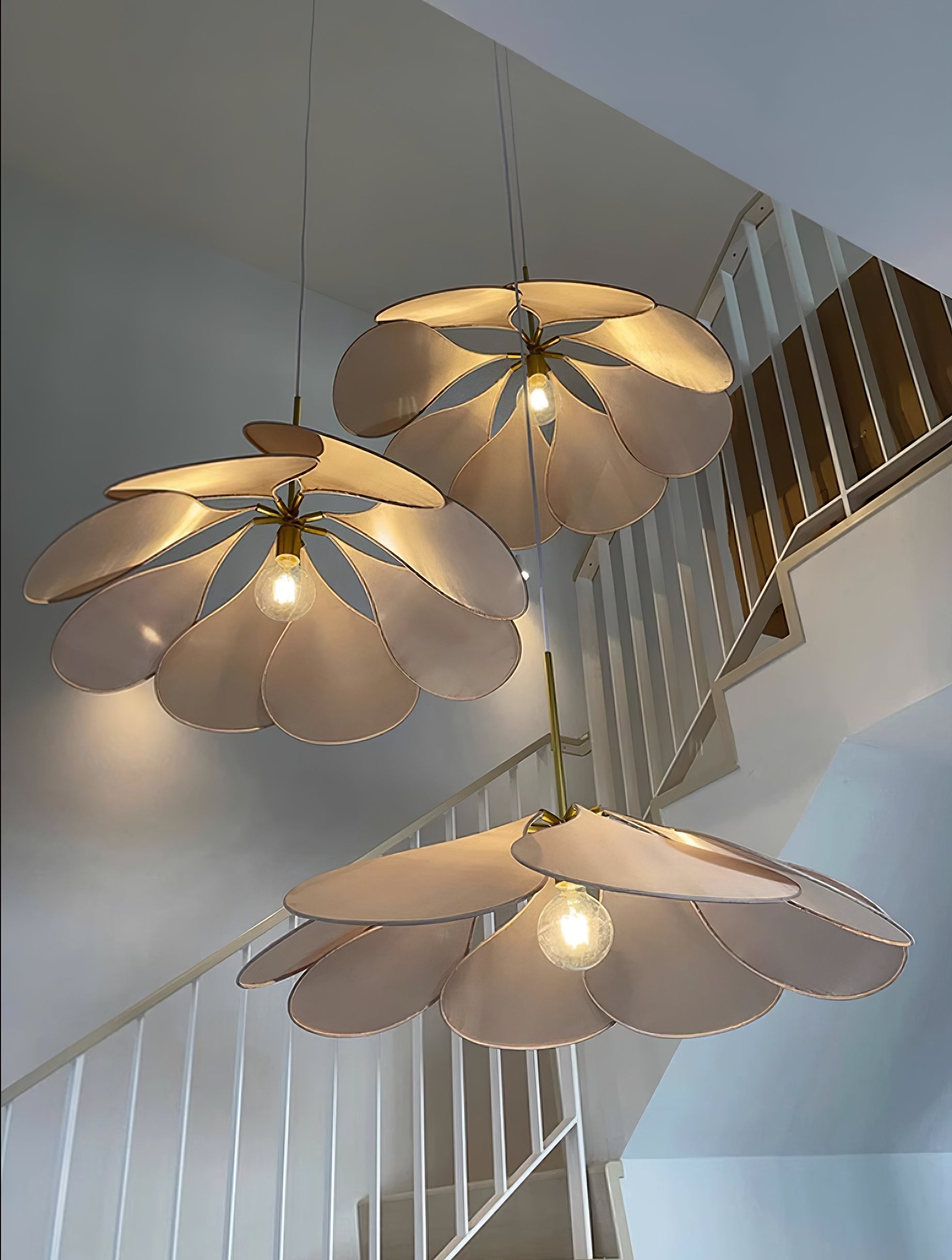 Dax Fabric Nature-inspired Pendant Lamp