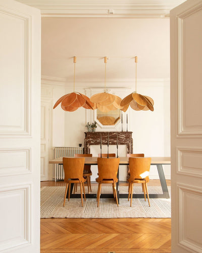 Dax Fabric Nature-inspired Pendant Lamp