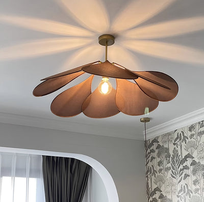 Dax Fabric Nature-inspired Pendant Lamp