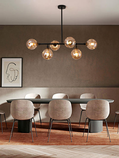 Velaiel Chandelier Glass and Metal