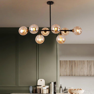 Velaiel Chandelier Glass and Metal