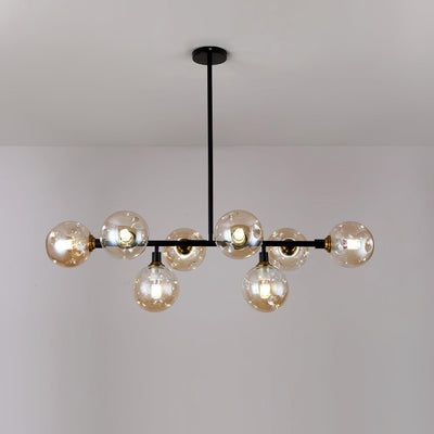 Velaiel Chandelier Glass and Metal
