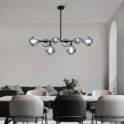 Velaiel Chandelier Glass and Metal