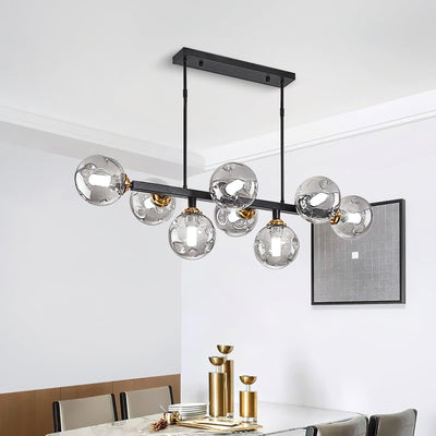 Velaiel Chandelier Glass and Metal