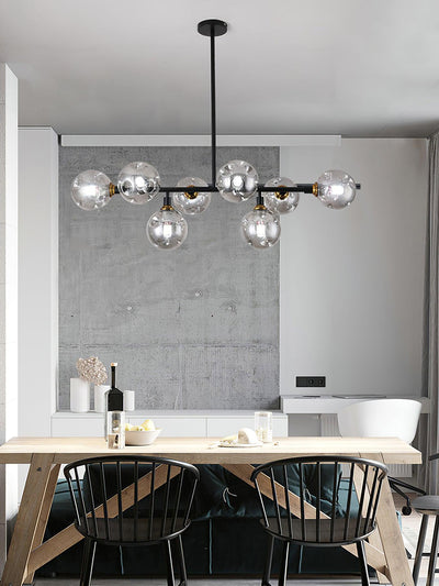 Velaiel Chandelier Glass and Metal
