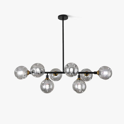Velaiel Chandelier Glass and Metal