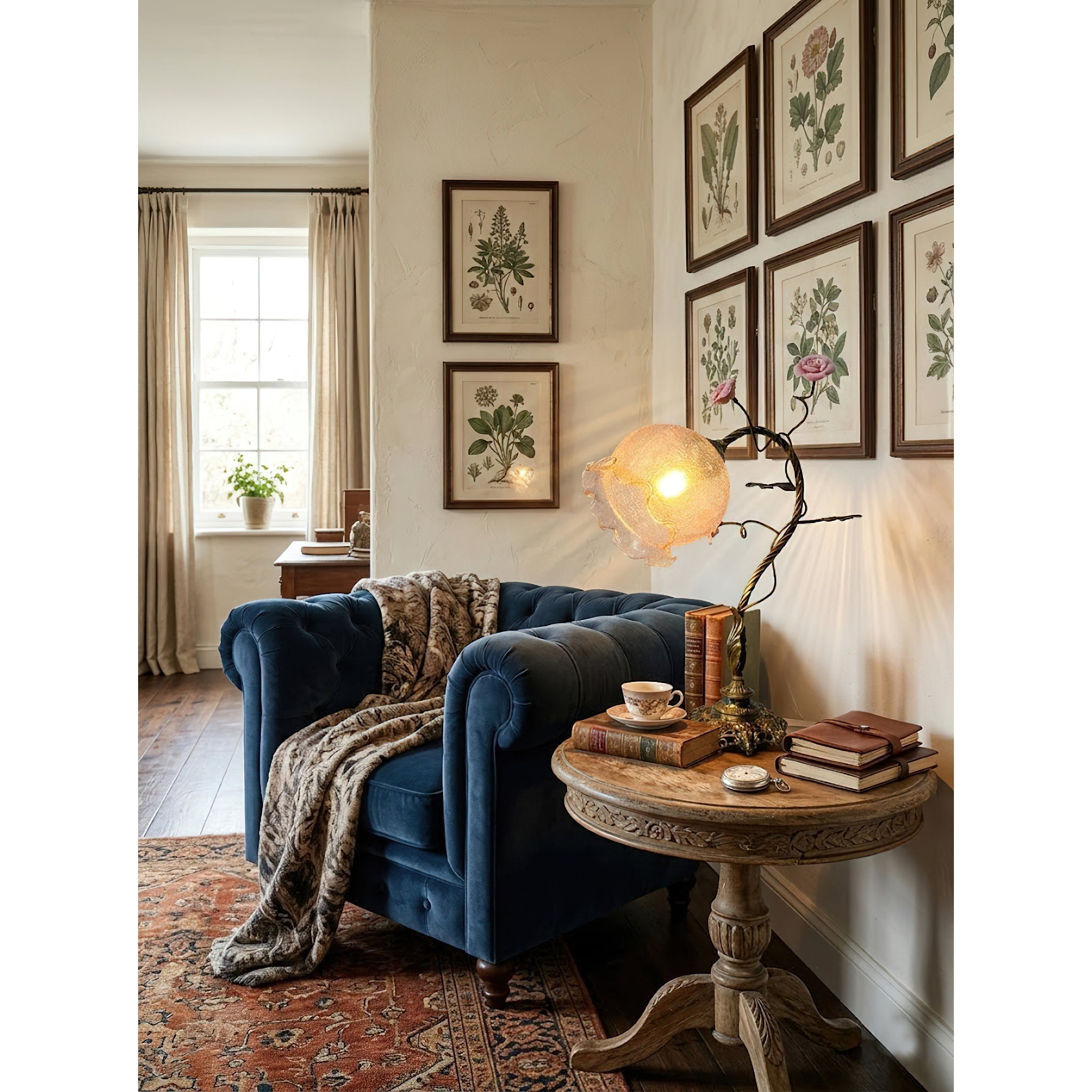 Primavera Flowers Table Lamp