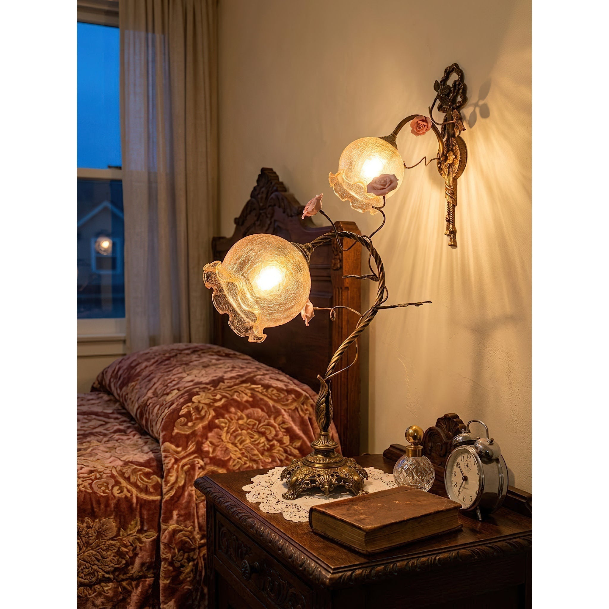 Primavera Flowers Table Lamp