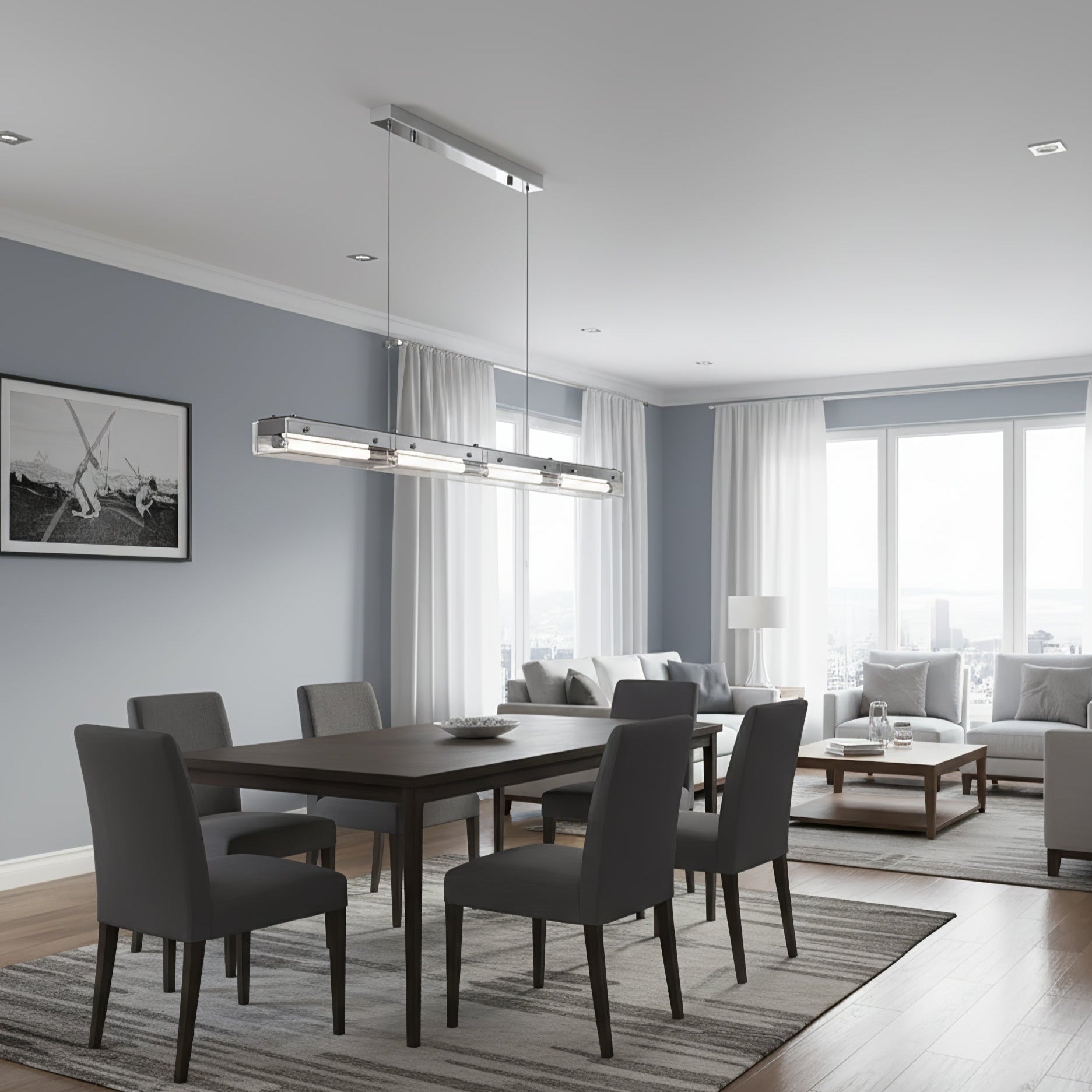 Prism Line Linear Pendant Lamp